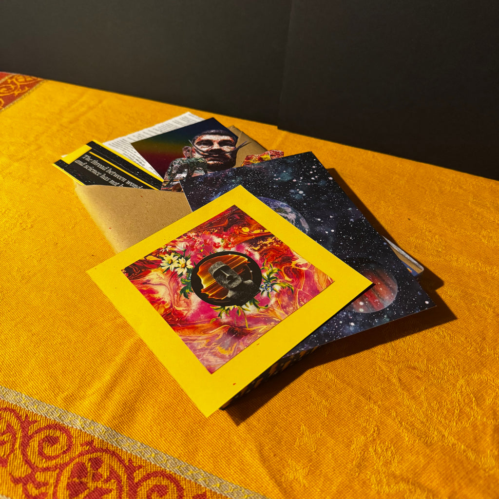 A secret book featuring psychedelic items