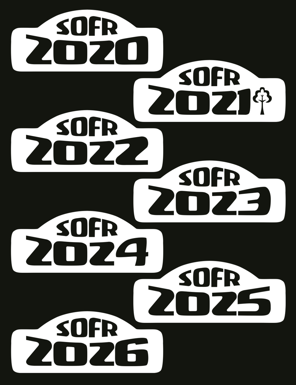 PREORDER Yearly Volunteer Sticker