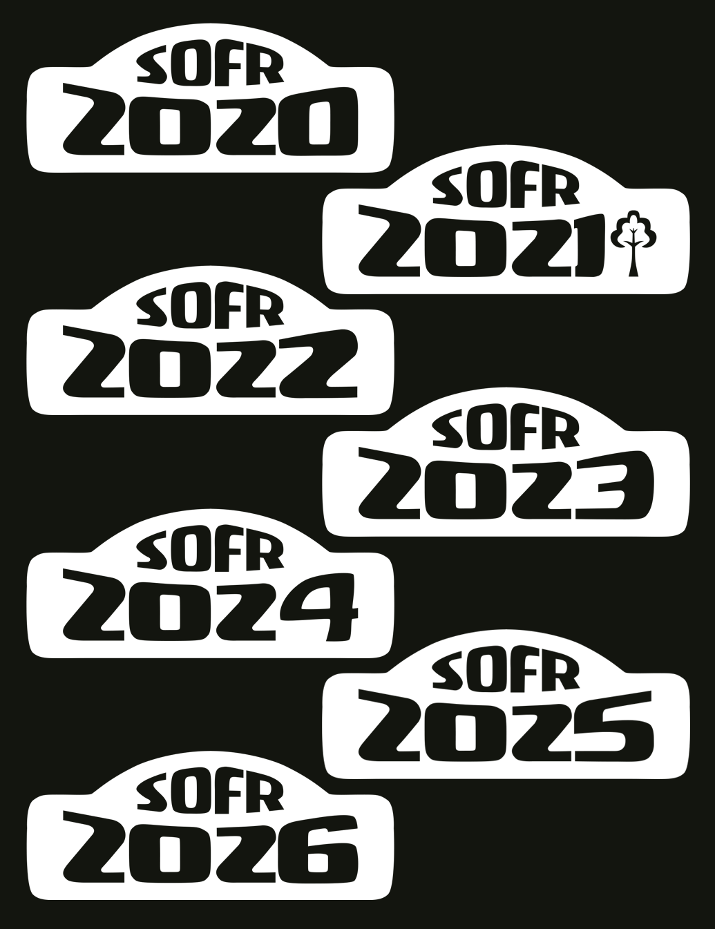 PREORDER Yearly Volunteer Sticker